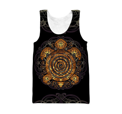 Amazing Ponylesian Turtle Tattoo Hoodie Tshirt for Men and Women ML