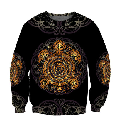 Amazing Ponylesian Turtle Tattoo Hoodie Tshirt for Men and Women ML