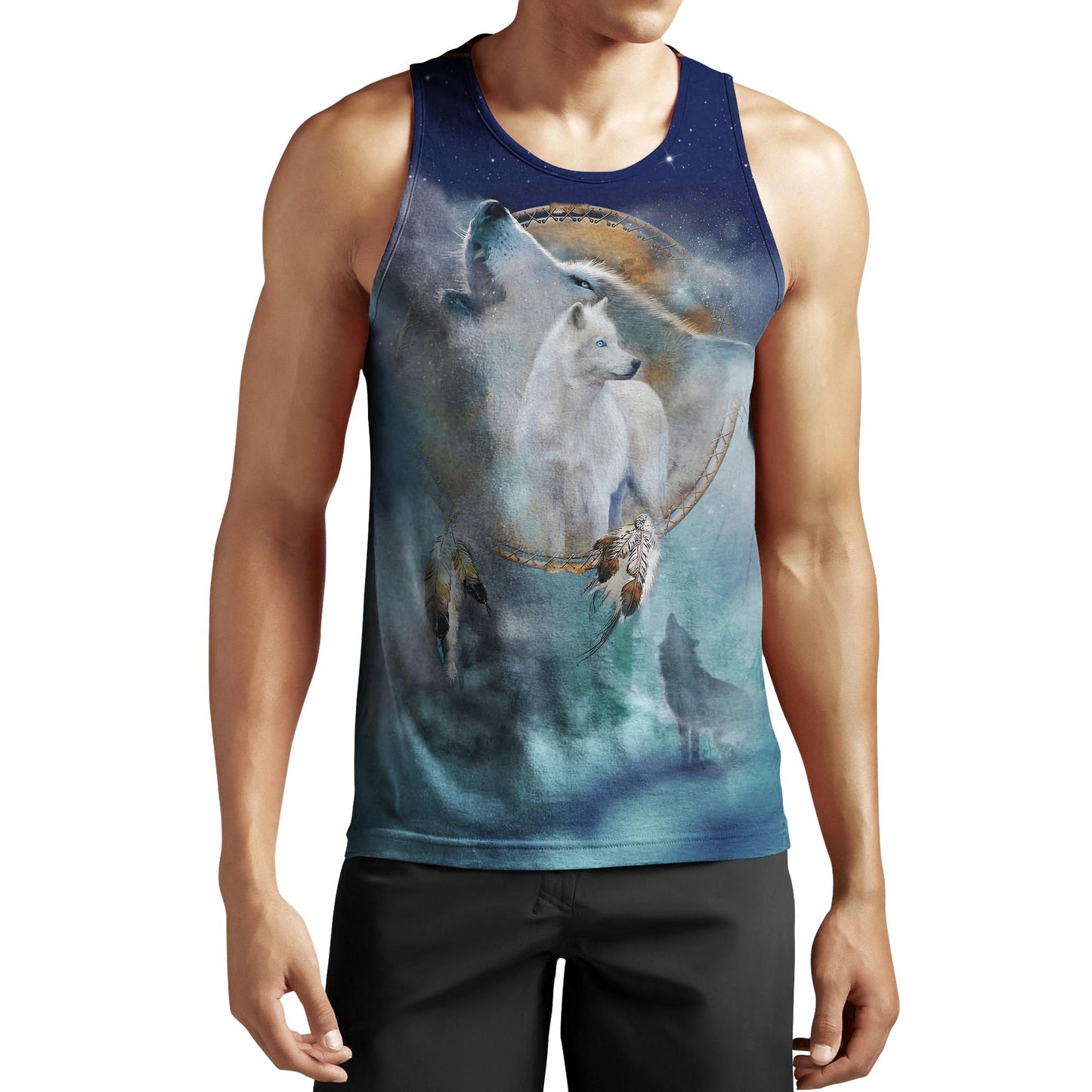 Couple Wolf Love Forever Hoodie Tshirt for Men and Women-ML