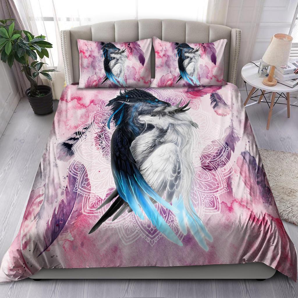 Dragon We Got This Art 3D Over Printed Bedding Set-ML