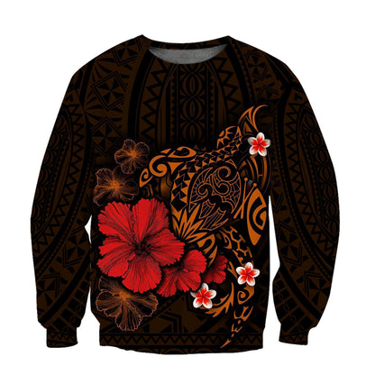 Ponylesian Turtle Tattoo Hoodie Tshirt for Men and Women ML
