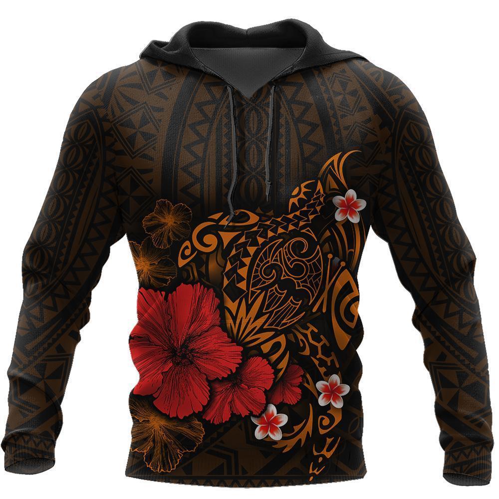 Ponylesian Turtle Tattoo Hoodie Tshirt for Men and Women ML