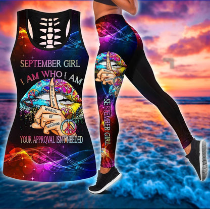 September Special Hippie Girls Combo Outfit Legging Tank Top