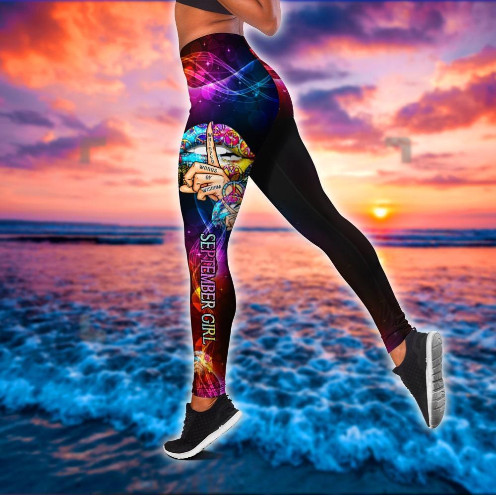 September Special Hippie Girls Combo Outfit Legging Tank Top