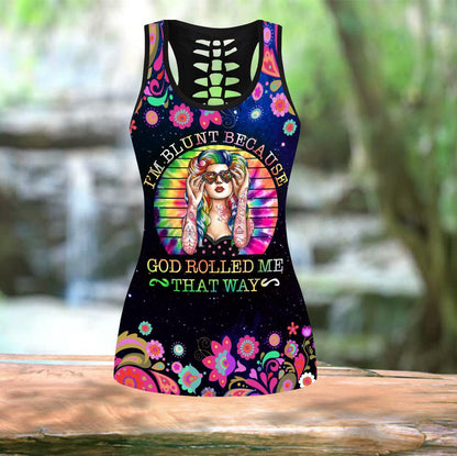 Blunt Girls Hippie Combo Legging Tank Top Outfit