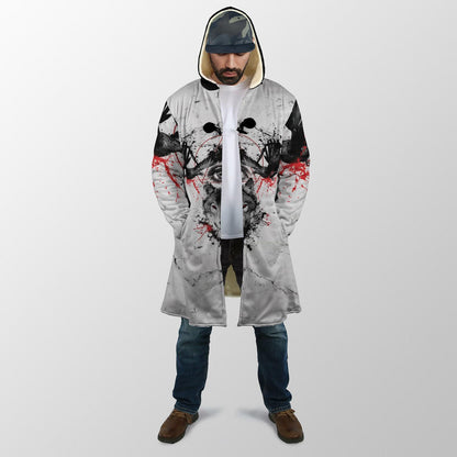 Wolf Blood Tattoo 3D Over Printed Hoodie for Men and Women-ML