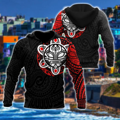 Puerto Rico Sol Taino Tattoo Hoodie For Men And Women