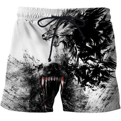 Wolf Bleed For You 3D Over Printed Hoodie for Men and Women-ML