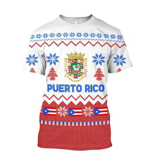 Chrismast For Puerto Rico Hoodie For Men And Women