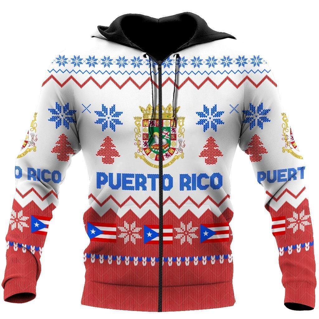 Chrismast For Puerto Rico Hoodie For Men And Women