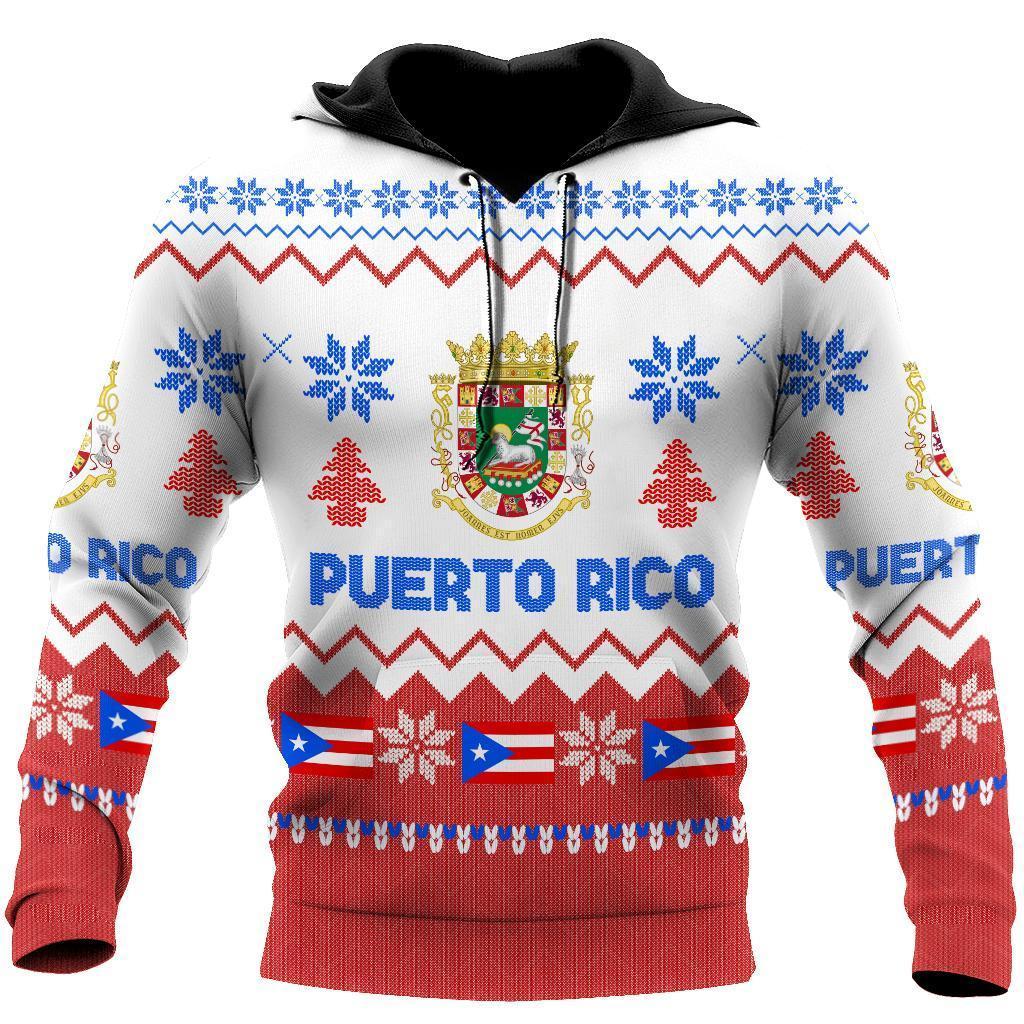 Chrismast For Puerto Rico Hoodie For Men And Women