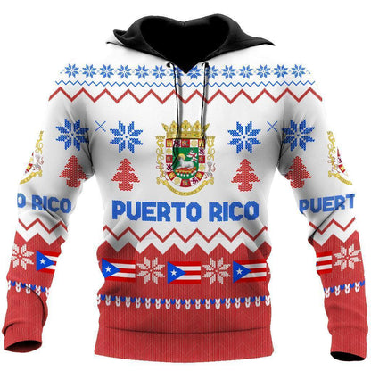 Chrismast For Puerto Rico Hoodie For Men And Women
