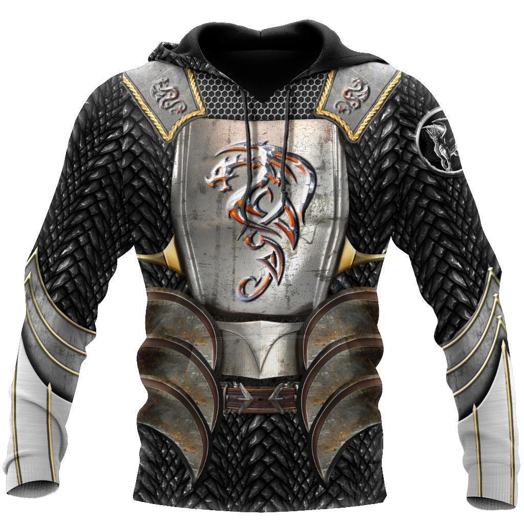 Dragon Amor 3D Over Printed Hoodie Tshirt for Men and Women-ML