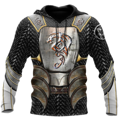 Dragon Amor 3D Over Printed Hoodie Tshirt for Men and Women-ML