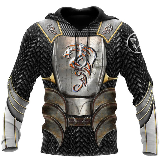 Dragon Amor 3D Over Printed Hoodie Tshirt for Men and Women-ML