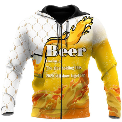 Amazing Beer Hoodie Tshirt for Men and Women-ML