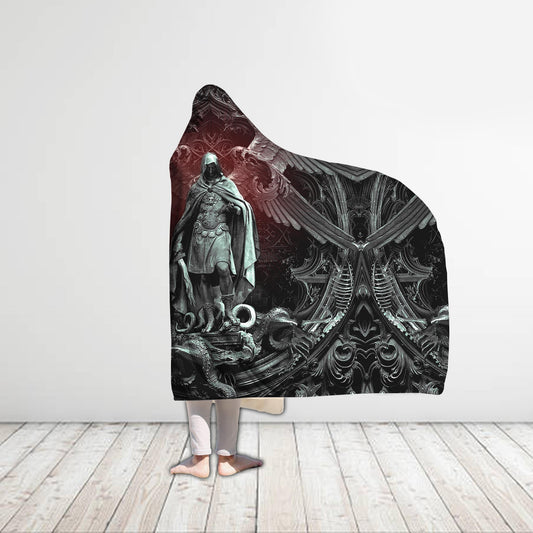 Cricle Of Hell Cover 3D Over Printed Hooded Blanket for Men and Women-ML