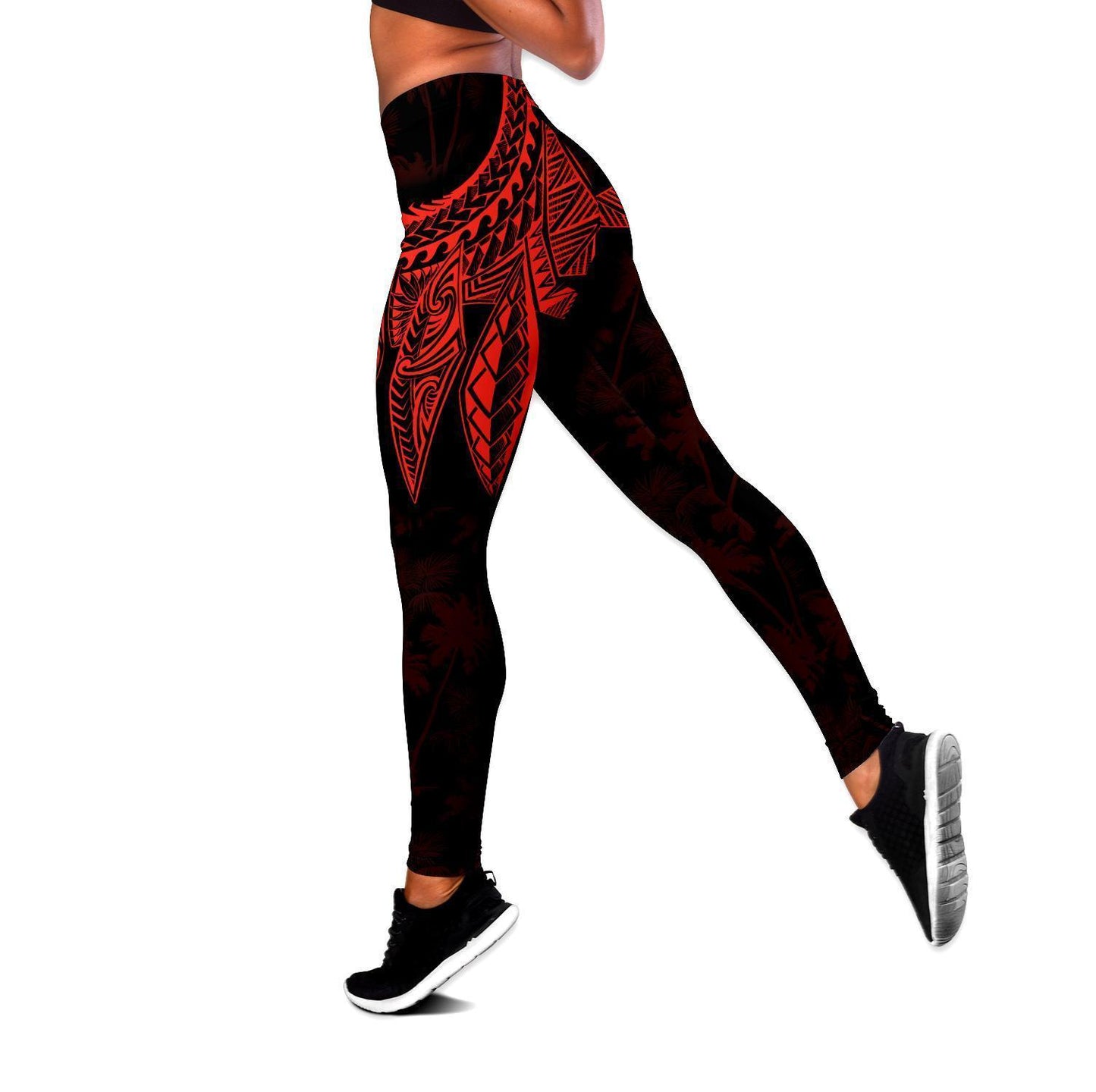 Amazing Polynesian Wing Tattoo Legging & Tank top ML