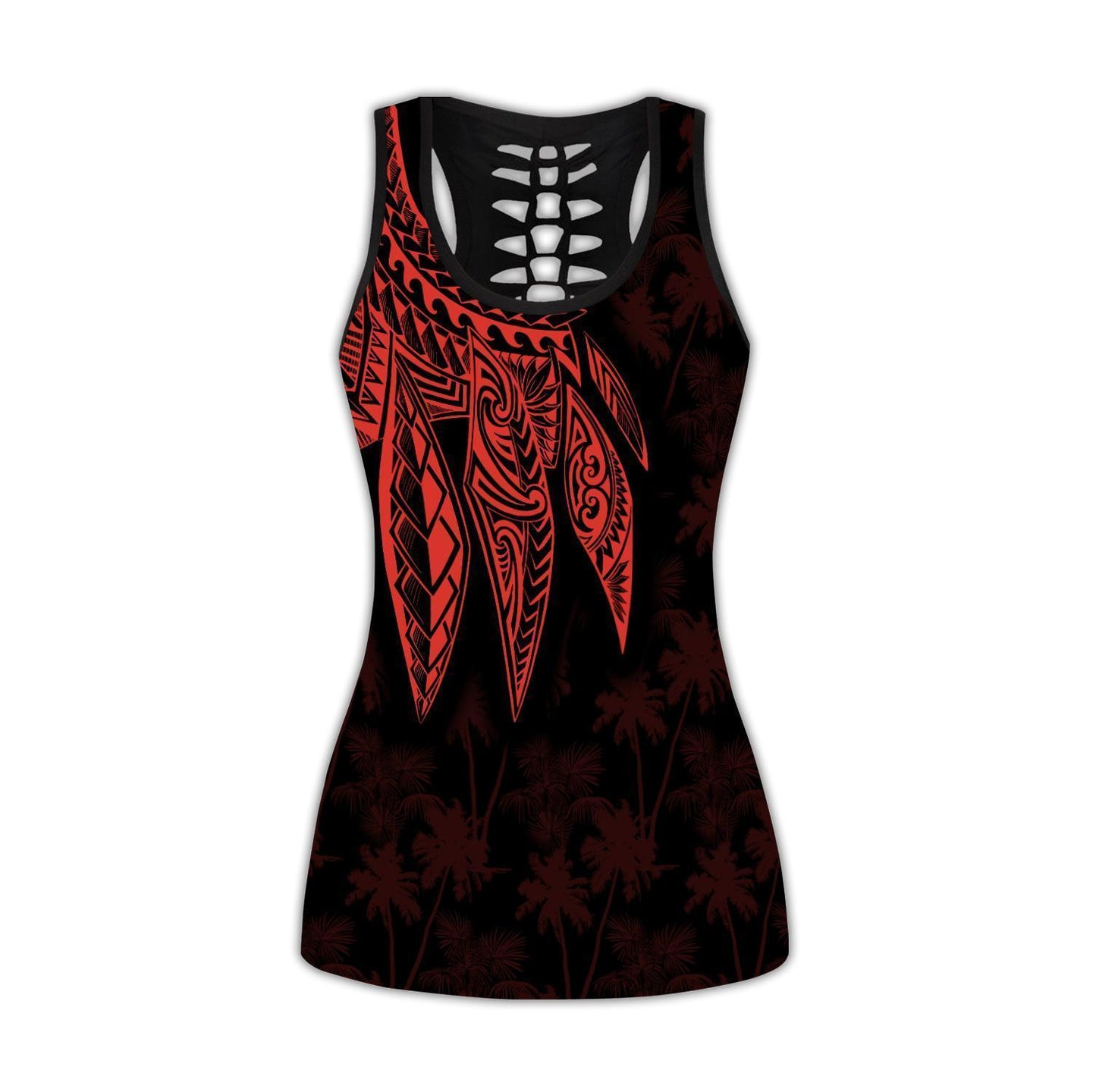 Amazing Polynesian Wing Tattoo Legging & Tank top ML