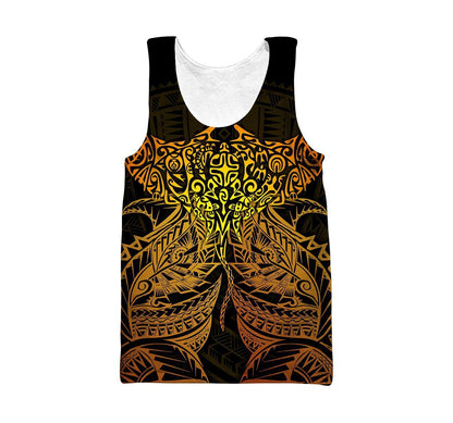 Amazing Polynesian Ray Tattoo Hoodie for Men and Women-ML