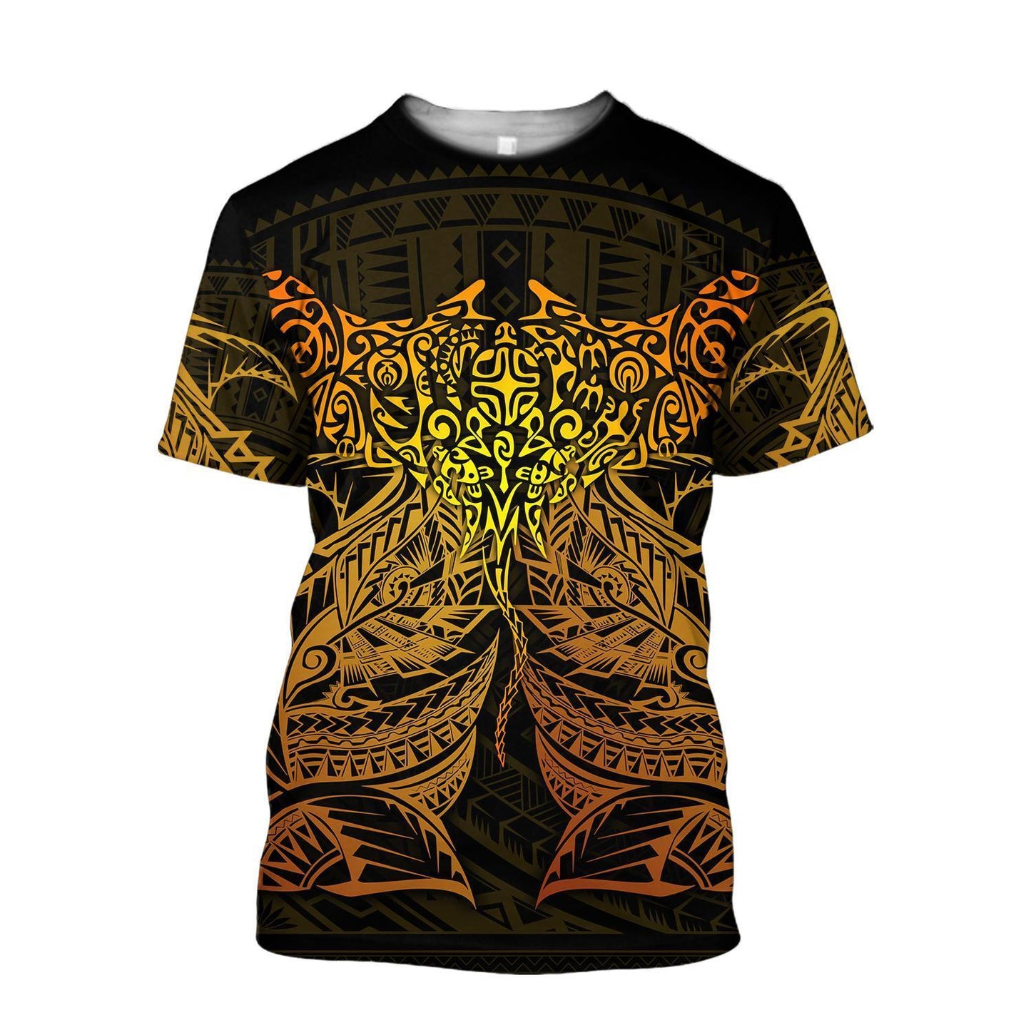 Amazing Polynesian Ray Tattoo Hoodie for Men and Women-ML