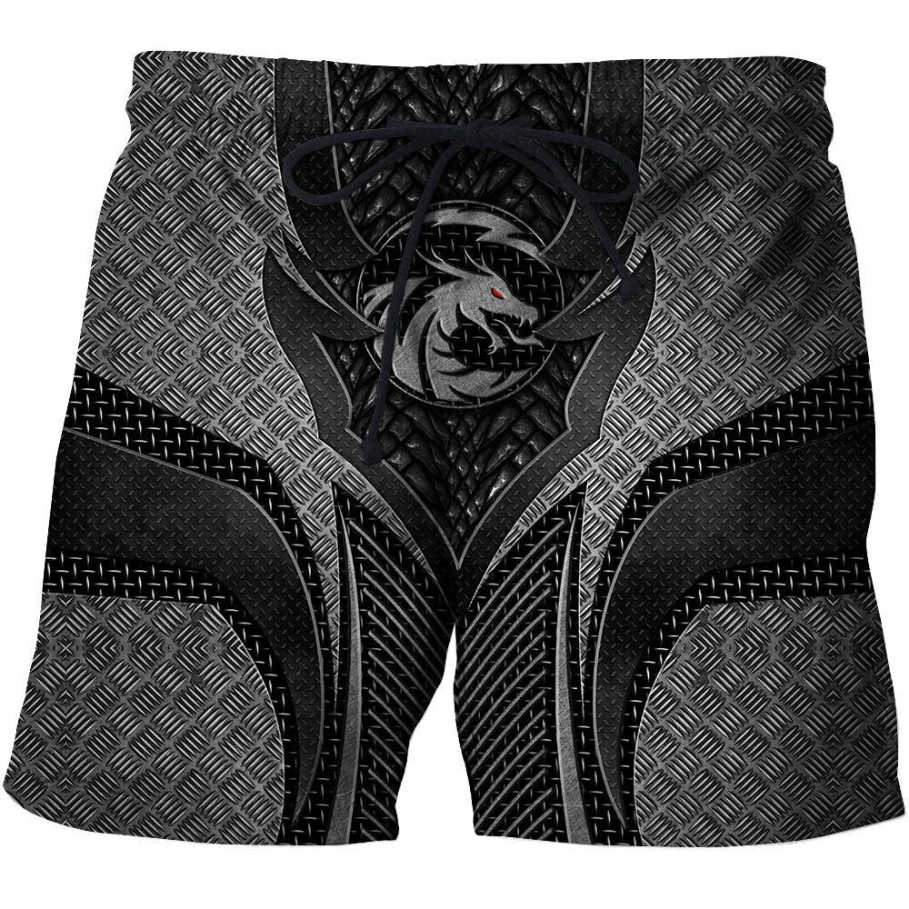 Dragon Kinght Iris Amor 3D Over Printed Hoodie for Men and Women-ML