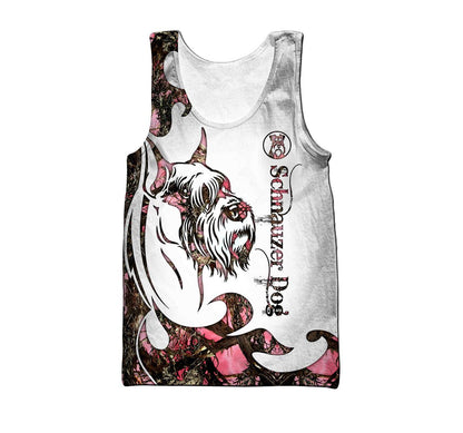 Schnauzer Dog 3D All Over Printed Unisex PL
