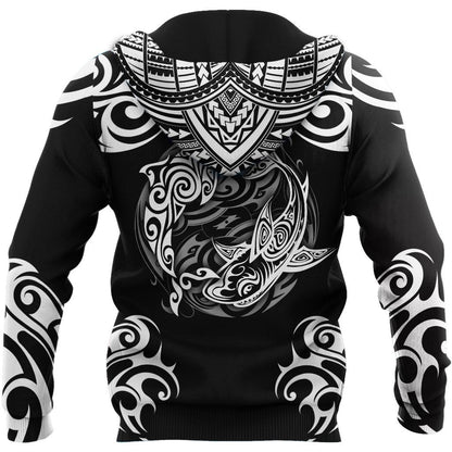 Amazing Polynesian Shark Hoodie for Men and Women