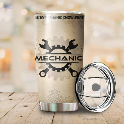 Auto Mechanic Knowledge Tumbler TN
