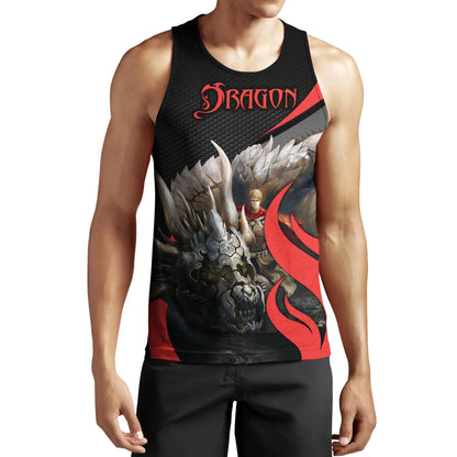 Dragon Knight Art 3D Over Printed Hoodie for Men and Women-ML