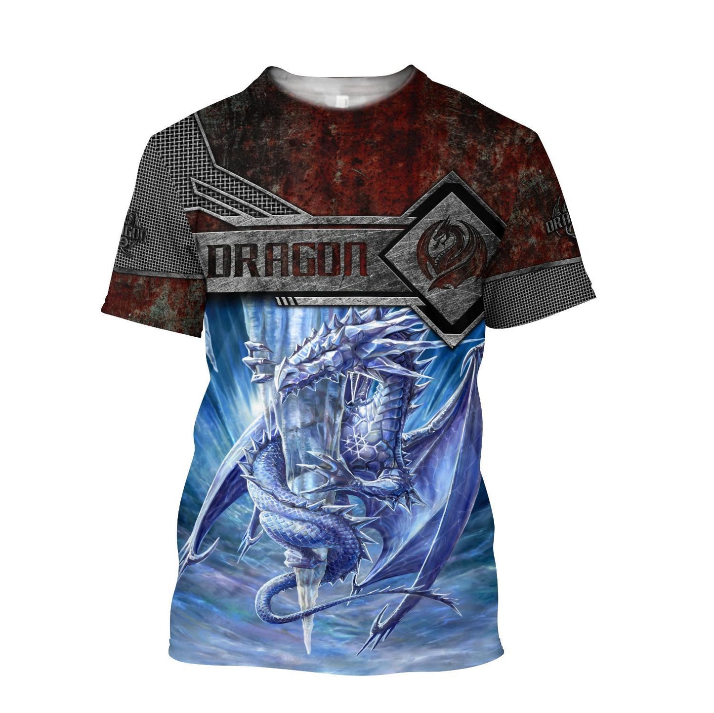 Dragon Knight III Art 3D Over Printed Hoodie for Men and Women-ML