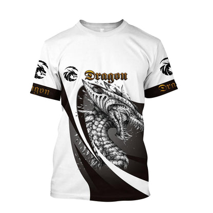 Dragon Lover Art 3D Over Printed Hoodie for Men and Women-ML