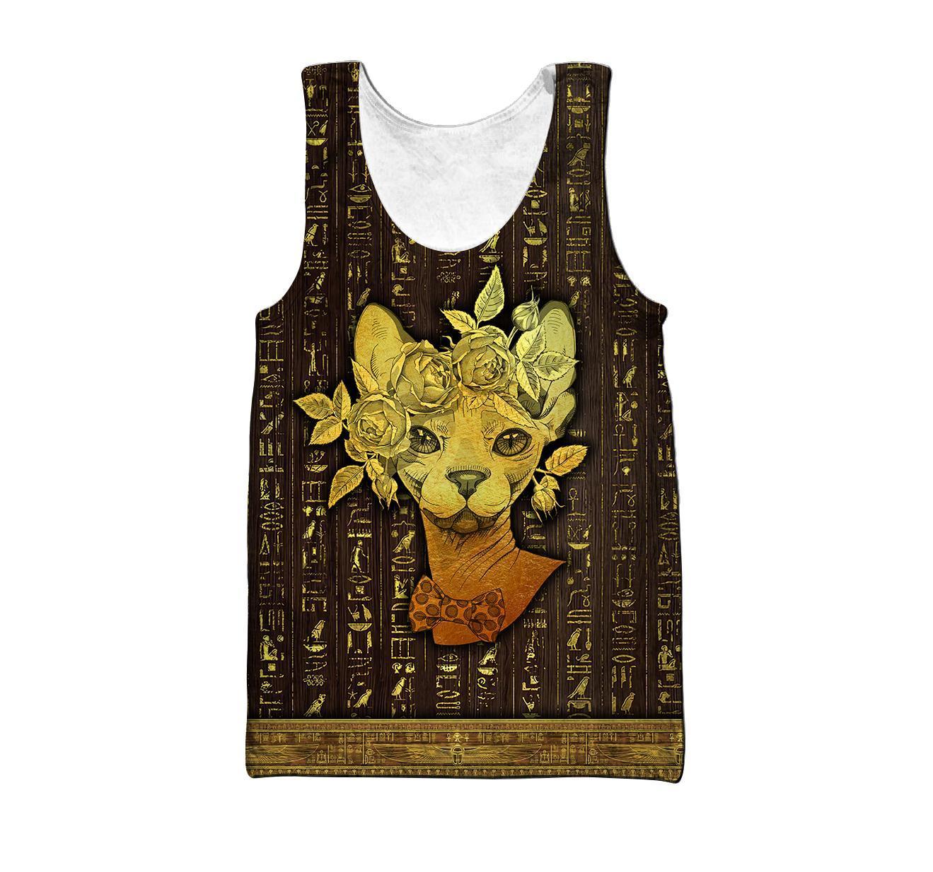 Sphynx Cat in a Rose 3D All Over Printed shirt & short for men and women PL