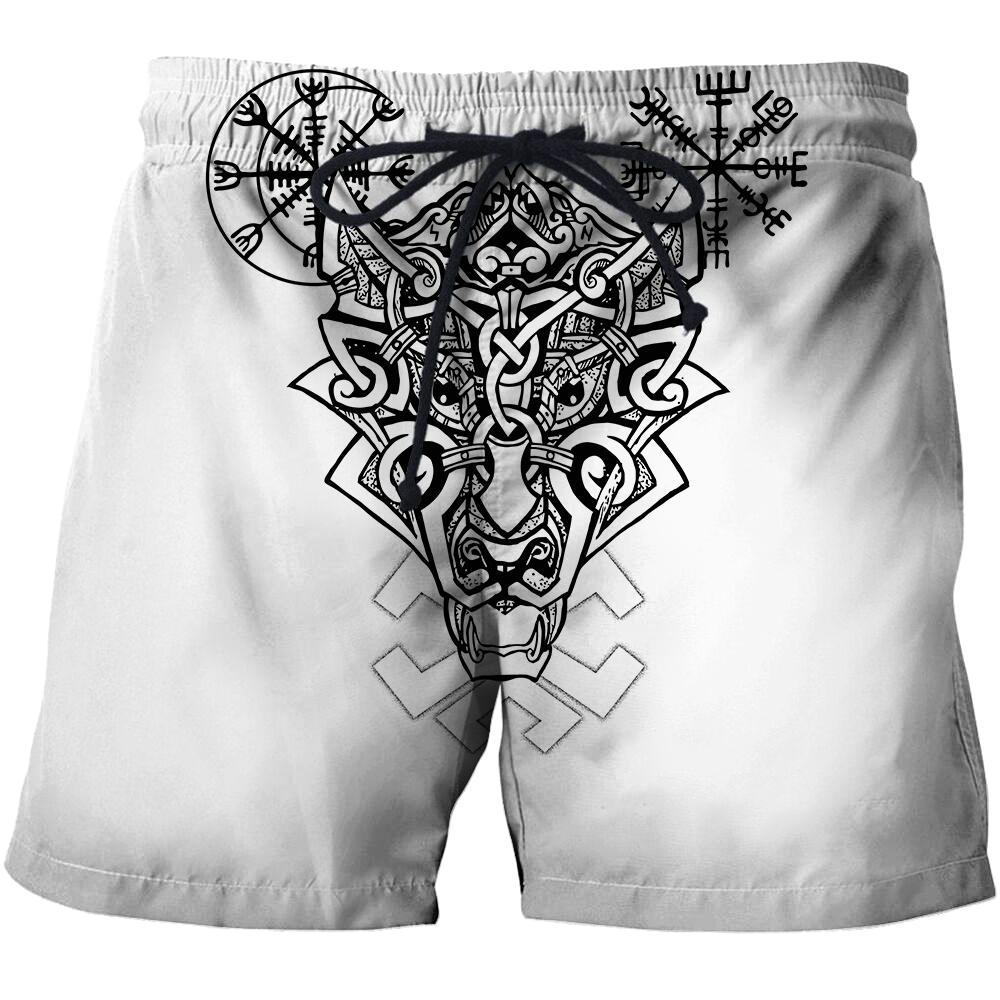 Fenrir Viking Wolf 3D Over Printed Hoodie for Men and Women-ML