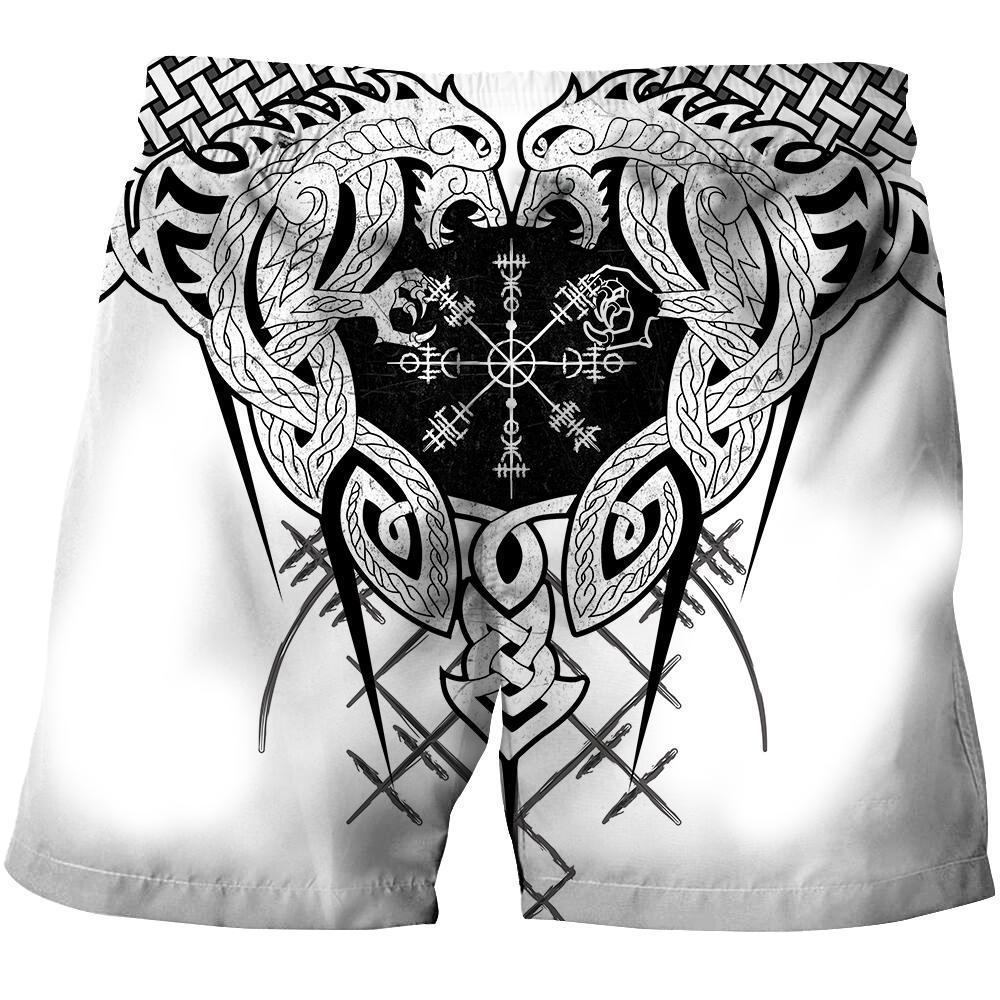 Fenrir Viking Wolf 3D Over Printed Hoodie for Men and Women-ML