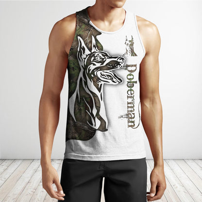 Doberman Dog 3D All Over Printed Unisex PL