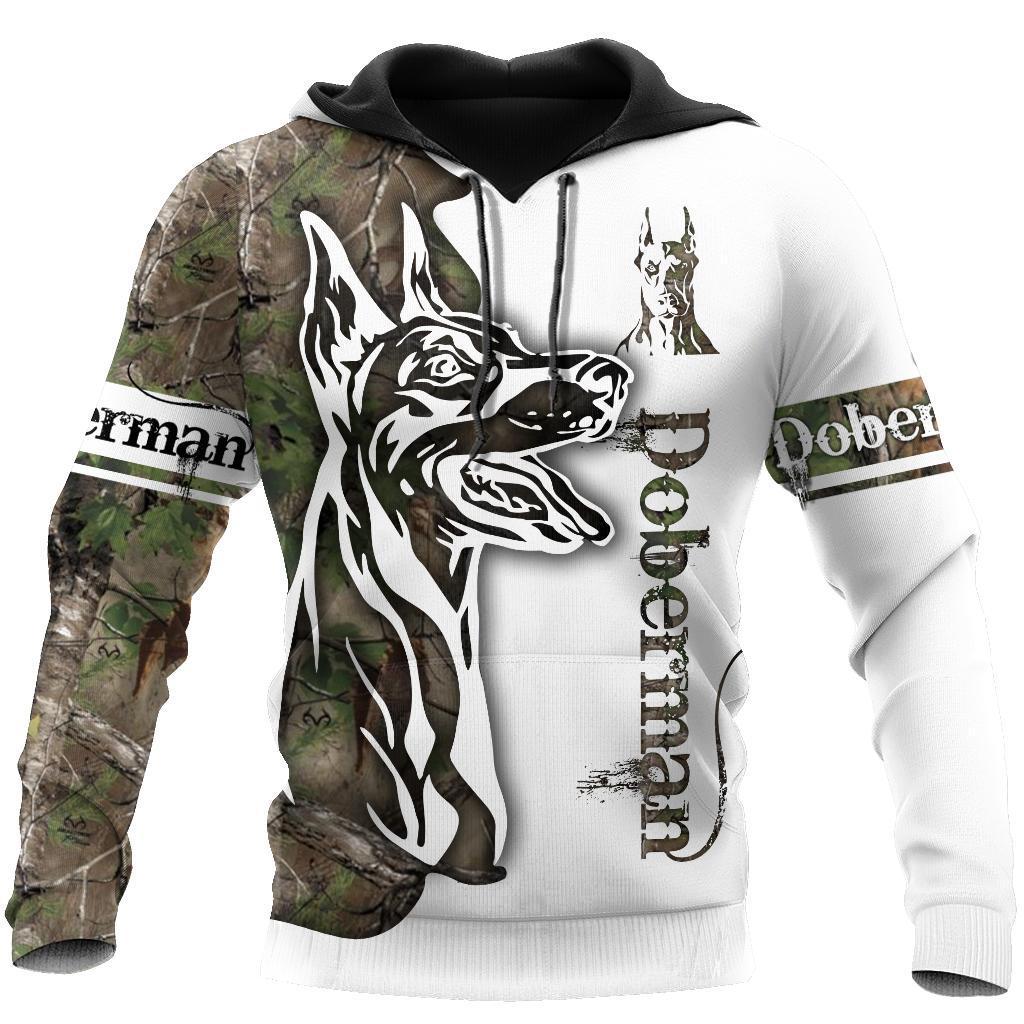 Doberman Dog 3D All Over Printed Unisex PL