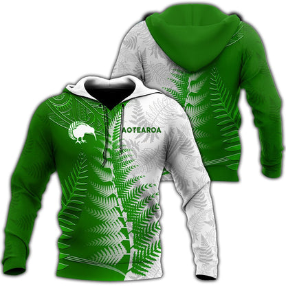 New zealand silver fern kiwi classic 3d all over printed for men and women