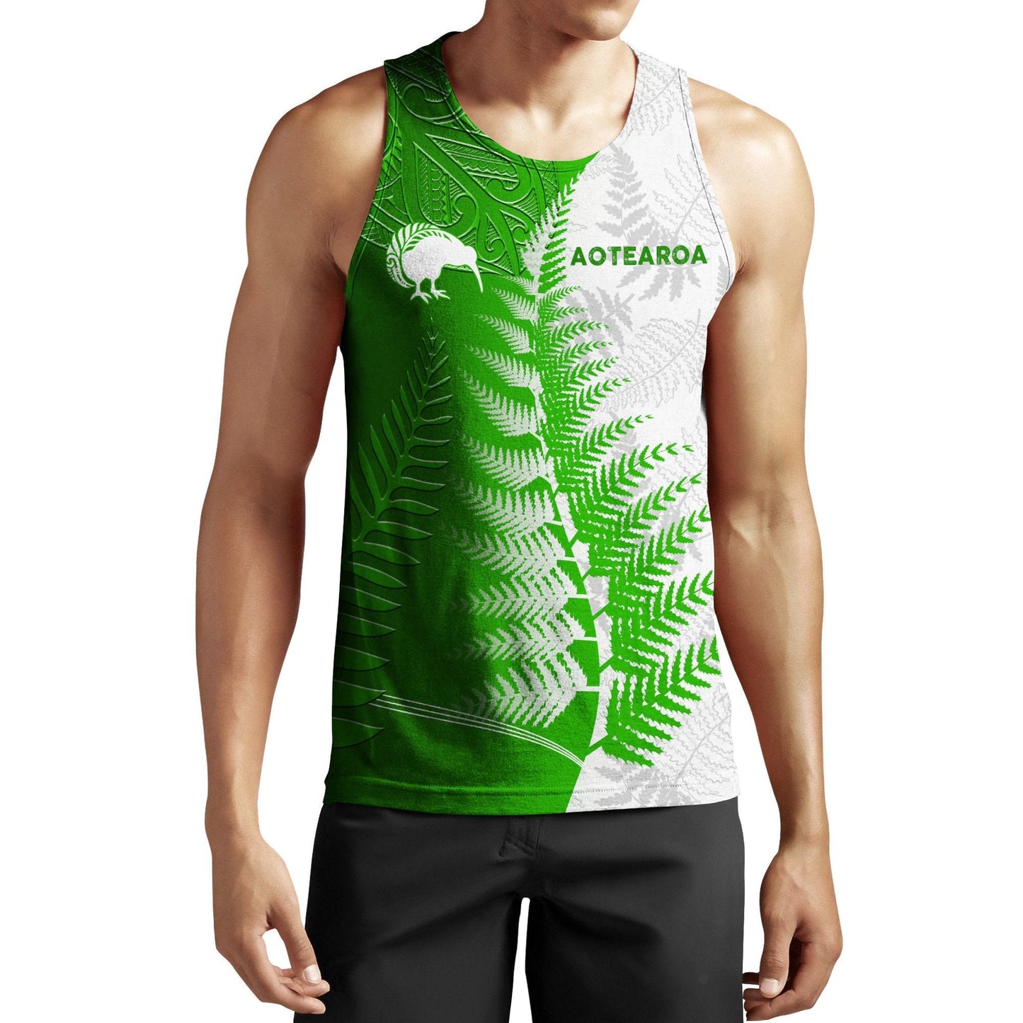 Aotearoa New Zealand Silver Fern Kiwi Classic 3D Unisex Hoodie