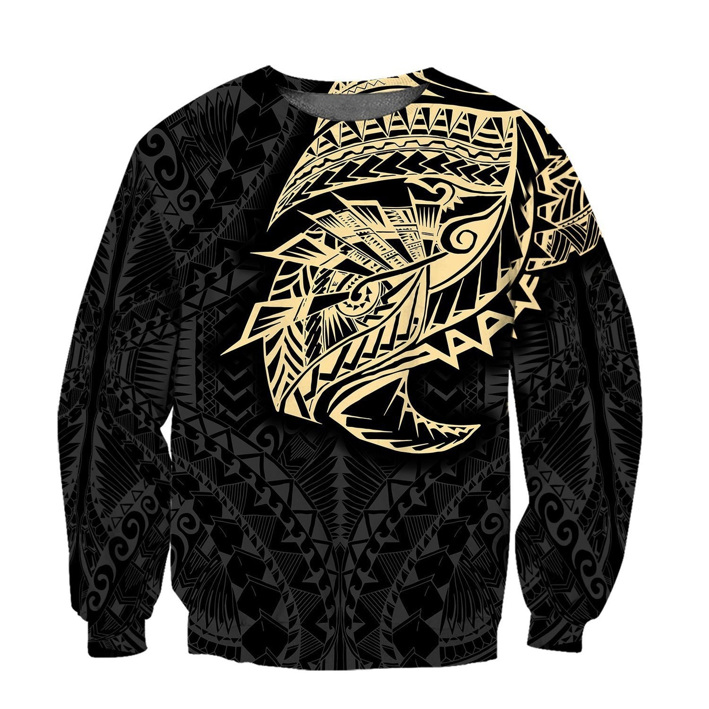 Amazing Polynesian Tattoo 3D All Over Printed Unisex Hoodie ML