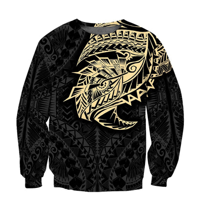 Amazing Polynesian Tattoo 3D All Over Printed Unisex Hoodie ML