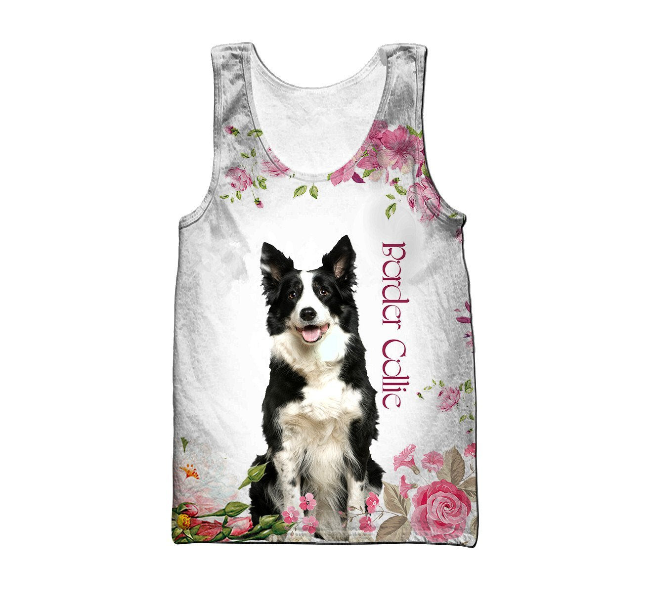 Border collie 3D All Over Printed Unisex PL