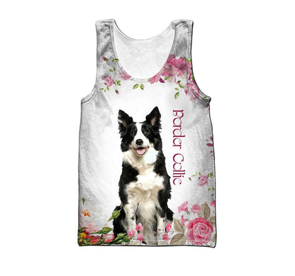 Border collie 3D All Over Printed Unisex PL