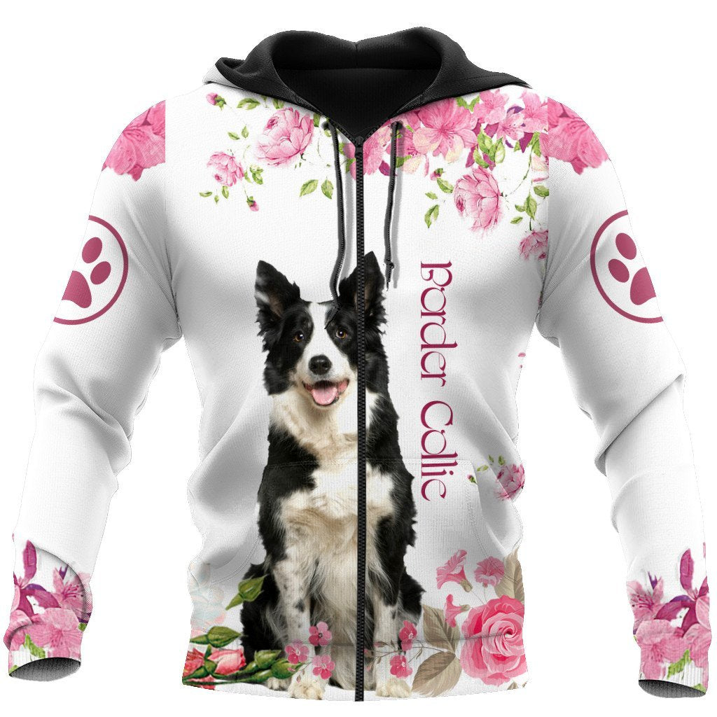 Border collie 3D All Over Printed Unisex PL