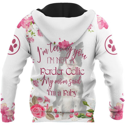 Border collie 3D All Over Printed Unisex PL