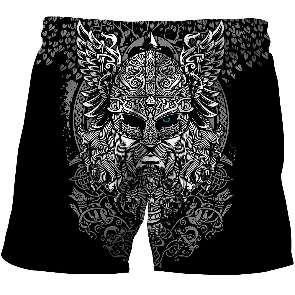 Odin Tattoo 3D Over Printed Hoodie Unisex-ML