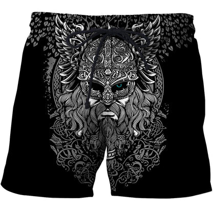 Odin Tattoo 3D Over Printed Hoodie Unisex-ML
