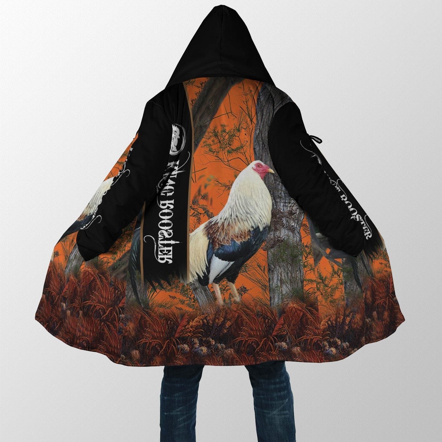 Love King Rooster 3D All Over Printed Unisex Cloak ML