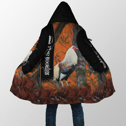 Love King Rooster 3D All Over Printed Unisex Cloak ML