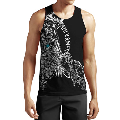 Odin Viking Tattoo 3D Over Printed Hoodie Unisex-ML